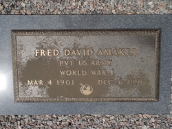 Fred David Amaker 