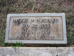 Margaret Mae “Maggie” <I>Hazelwood</I> Blackard 