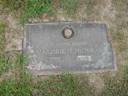 Marjorie Helen Nicholas 