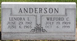 Lenora Marion <I>Larsen</I> Anderson 
