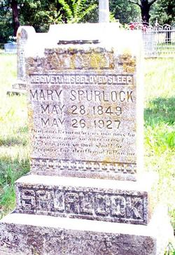Mary M. <I>Seat</I> Spurlock 