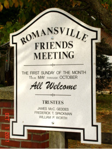 Romansville Friends Burying Ground
