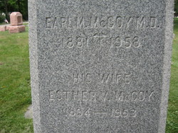 Dr Earl M McCoy M.D.
