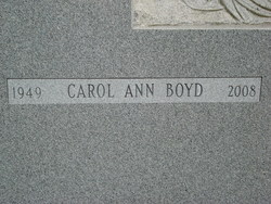 Mrs Carol Ann <I>Kern</I> Boyd 