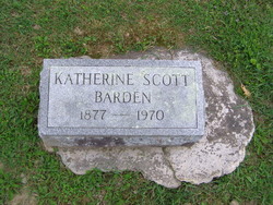 Katherine <I>Scott</I> Barden 