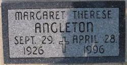 Margaret Therese <I>Lynn</I> Angleton 