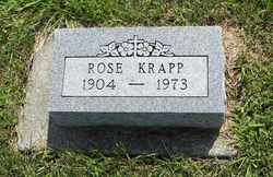 Rose Frances Krapp 