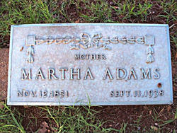 Martha Anne <I>Neale</I> Adams 