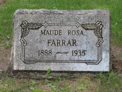 Maud Rosilla “Rosa” <I>Bate</I> Farrar 