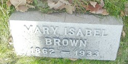 Mary Isabel Brown 