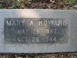 Mary A. <I>Mackie</I> Howard 