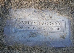 Evelyn Marie Haggard 