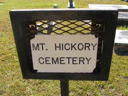Mount Hickory Cemetery