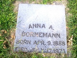 Anna A. <I>Lusche</I> Bornemann 