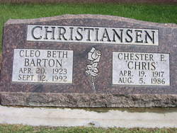 Chester Elvin “Chris” Christiansen 