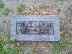Carrie L. <I>Graham</I> Locke 
