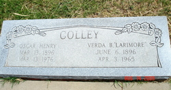 Oscar Henry Colley 