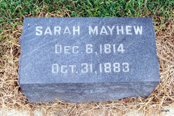 Sarah <I>Smith</I> Mayhew 