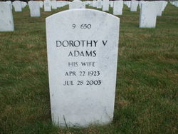 Dorothy V. <I>Dean</I> Adams 