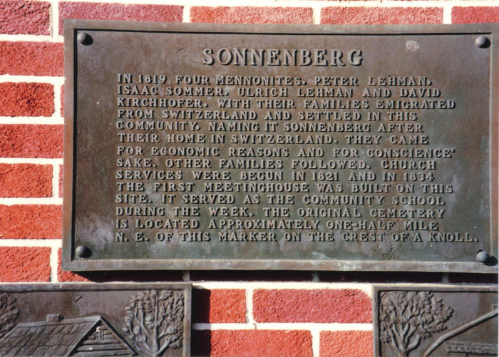 Sonnenberg Pioneer Cemetery