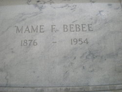 Mame F <I>Beam</I> Bebee 