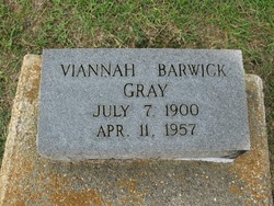 Viannah <I>Barwick</I> Gray 