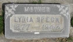 Lydia <I>Faechner</I> Speck 