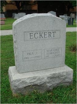 Marjorie Ellen <I>Ebright</I> Eckert 
