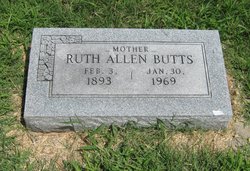 Ruth <I>Travis</I> Allen Butts 