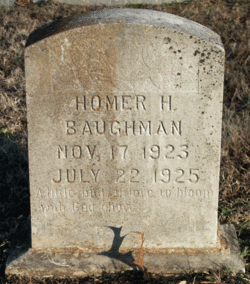 Homer Harold Baughman 