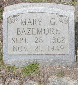 Mary Clyde <I>Griner</I> Bazemore 