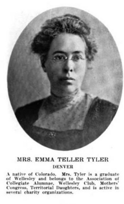 Emma A. <I>Teller</I> Tyler 