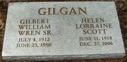 Gilbert William <I>Wren</I> Gilgan Sr.