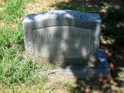 Lillie Faye <I>Hancock</I> Sinclair 