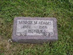 Minnie Myrtle <I>Fisher</I> Adams 
