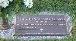 Peggy <I>Henderson</I> Allmon 