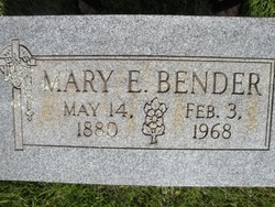 Mary <I>Eckart</I> Bender 
