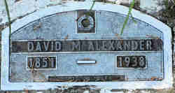 David Marion Alexander 