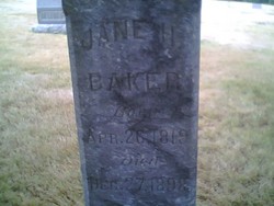 Jane <I>Hattan</I> Baker 