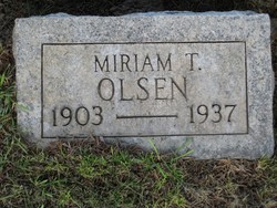 Miriam Ann <I>Turpin</I> Olsen 