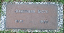 Josephine <I>Boydston</I> Boyd 