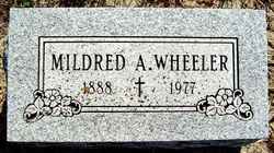 Mildred A. <I>Hulett</I> Wheeler 