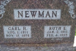 Ruth E <I>Habben</I> Newman 