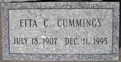 Etta Bernice <I>Coughlin</I> Cummings 