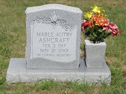 Mable <I>Autry</I> Ashcraft 
