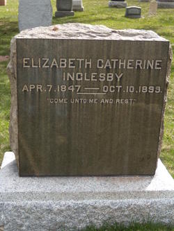 Elizabeth Catherine <I>Gibson</I> Inglesby 