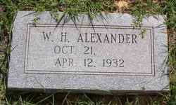 William H Alexander 