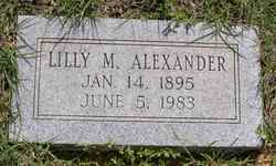 Lilly Myrtle <I>Finley</I> Alexander 