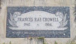 Frances Rae Crowell 