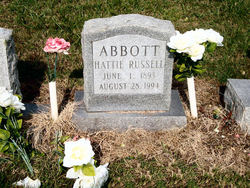 Hattie <I>Russell</I> Abbott 